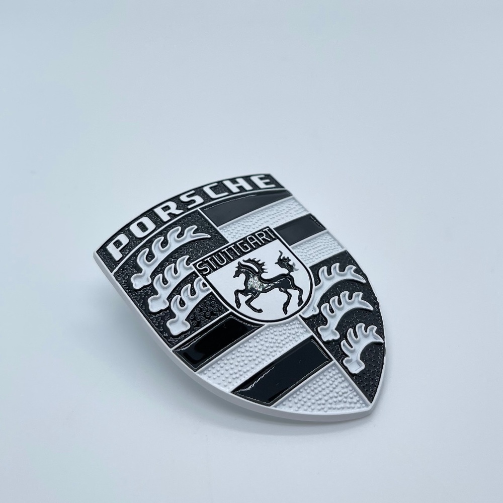 Refinished Hood Crest Emblem Badge fits porsche 911 992 993 996 997 991